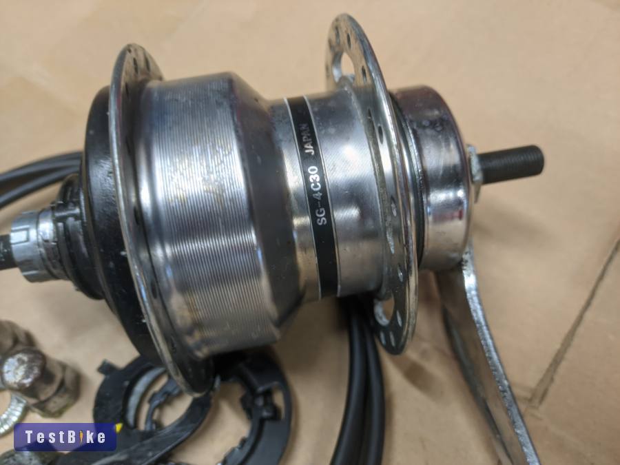 agyváltó 4 sebességes Shimano Nexus 4 és új váltókar