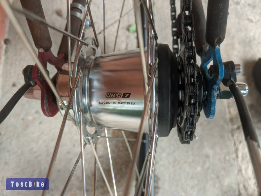 Agyváltós kerék 7 fokozat kontrás Shimano Nexus 7 újszerű