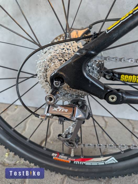 Akció! Scott Genius RC10 Disc Fully 26, XTR 3x9's! Újszerű!