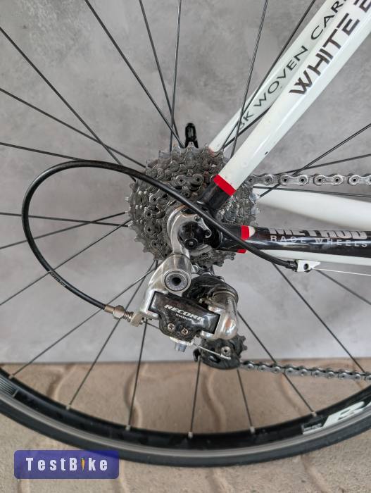 Akció! White Bull B25SR, Campagnolo Record 2x10's!