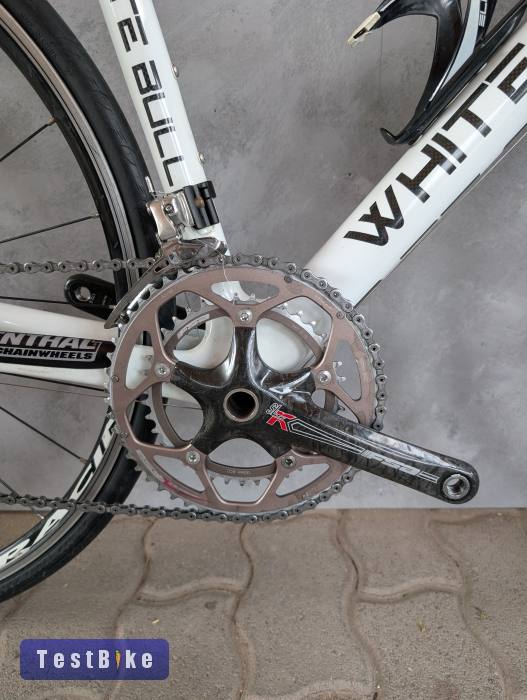 Akció! White Bull B25SR, Campagnolo Record 2x10's!