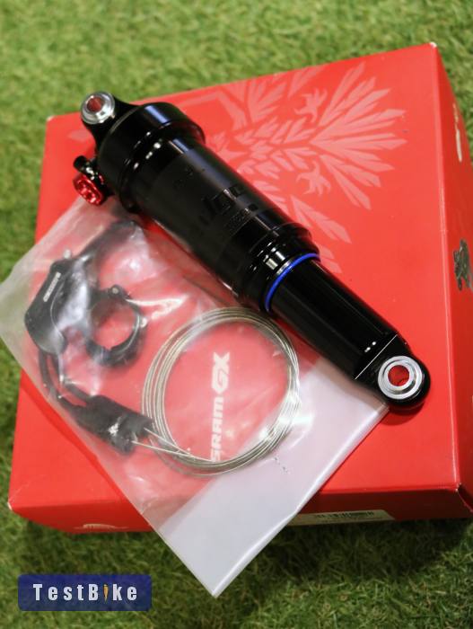 Akciós 45e! 0km Új SR Suntour Edge remote lockout 190x45