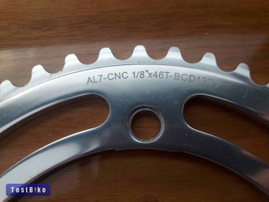 Új AL7-CNC 1/8" lánctányér, 46 fogas, BCD 130