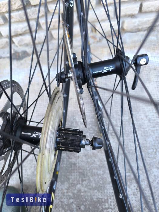 Alexrims TD17 DISC 26"-os tárcsafékes kerékszett 