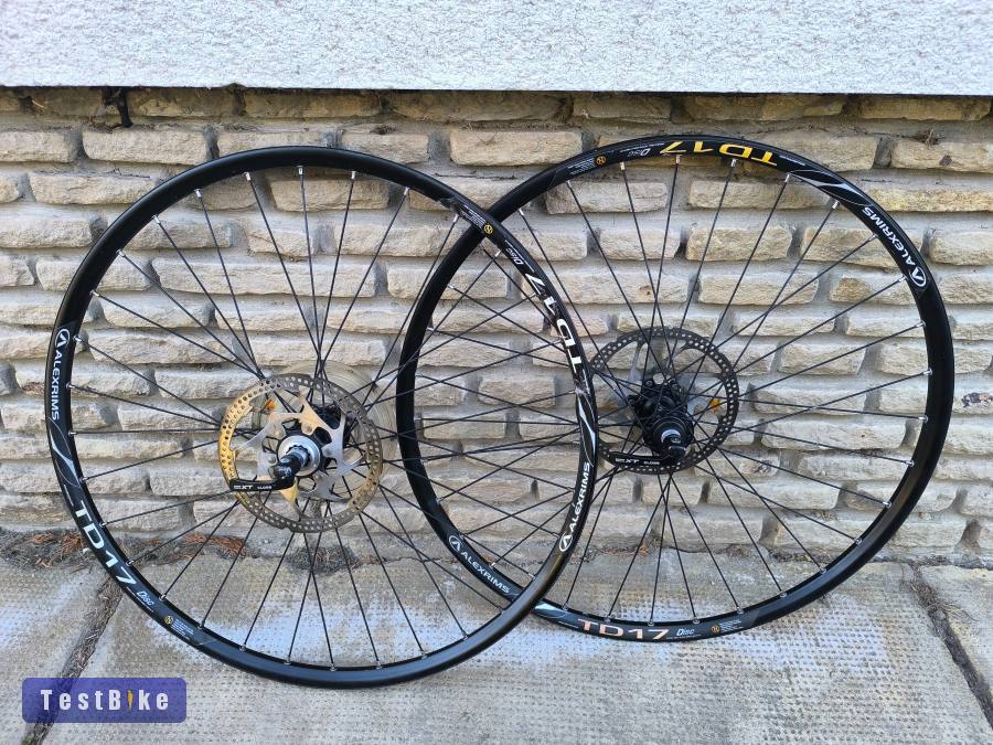 Alexrims TD17 DISC 26"-os tárcsafékes kerékszett 