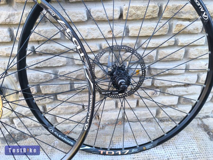 Alexrims TD17 DISC 26"-os tárcsafékes kerékszett 