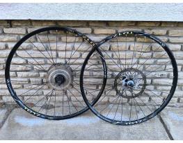 Alexrims TD17 DISC 26"-os tárcsafékes kerékszett 