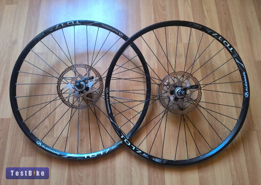 Alexrims TD17 Disc 26"-os tárcsafékes kerékszett (XT)