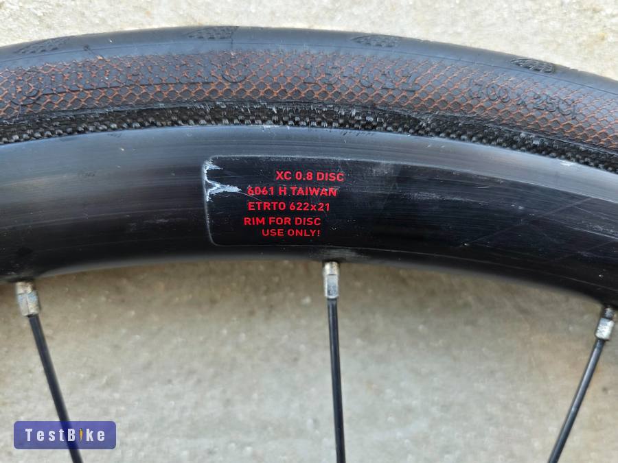 Alexrims XC 0.8 felnis országúti/gravel tárcsafékes kerékszett  