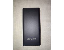 Alzapower power bank külső akku 10.000 mAh dual töltőportos 