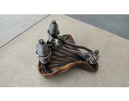 Antik rugós bőr nyereg az 1940-es évekből