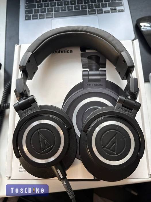Audio Technica ATH-M50X fejhallgató dobozos patika állapot  