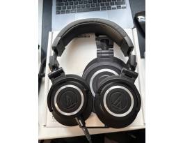 Audio Technica ATH-M50X fejhallgató dobozos patika állapot  