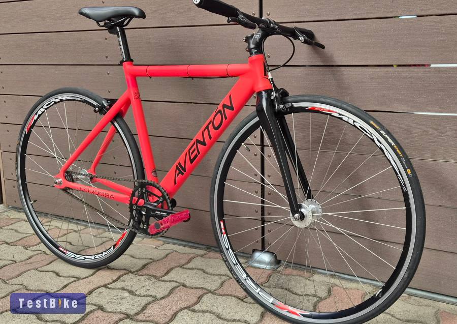 Aventon Cordoba single speed, újszerű, karbon villával
