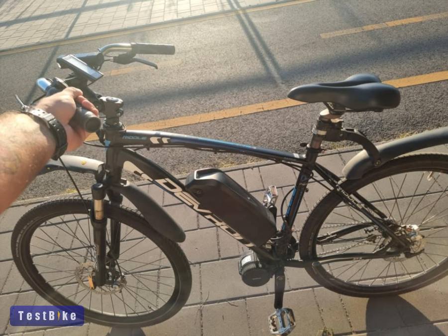 Bafang BBS01 középmotoros, egyedileg épített e-bike eladó