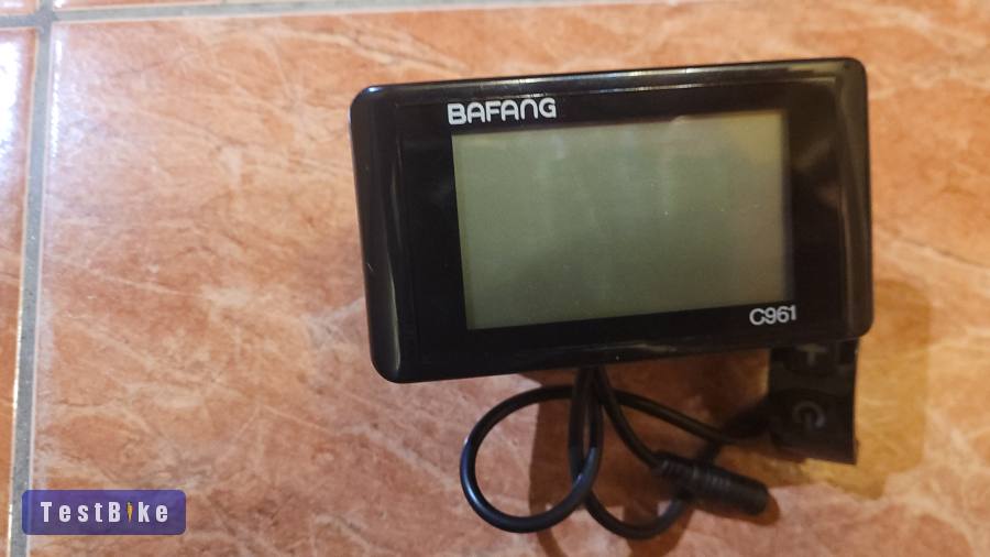 Bafang c961 e-bike lcd kijelző.