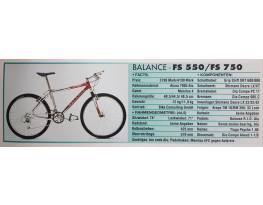 Balance Fs 550-750 USA mtb váz eladó vagy csere akció!