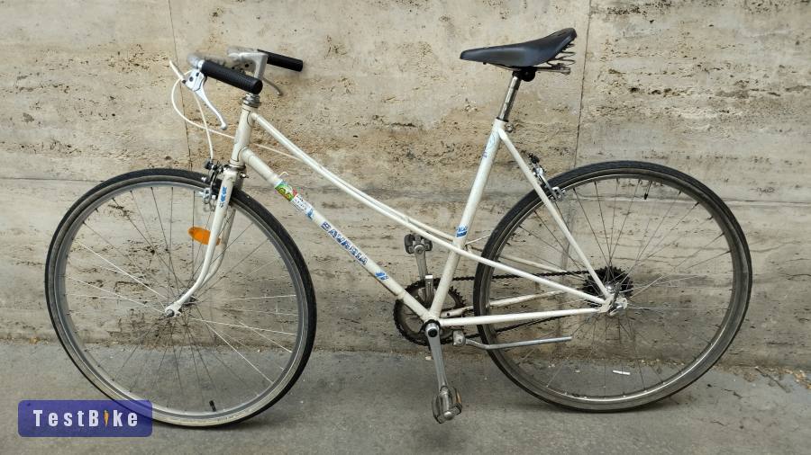 Bavaria München cromo acél single speed kerékpár 28 L 55 cm