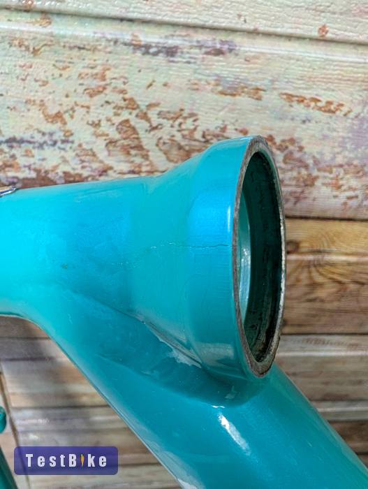 Bianchi SL3 országúti váz, Repedt!