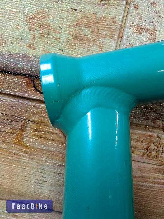 Bianchi SL3 országúti váz, Repedt!