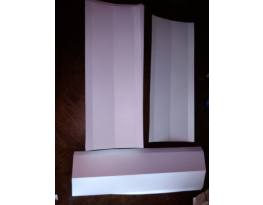 Bicikli kerékpár DIY sárvédő alapanyag műanyag lap