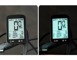 Bikevee GPS kerékpáros komputer új hőmérséklet háttérvilágít