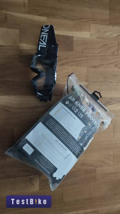 Forcefield térd protector & Oneil DH motocross szemüveg 