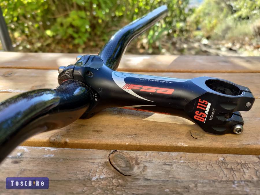 Bontrager Race X Lite kerékpár kormány + FSA OS 115 kormányszár