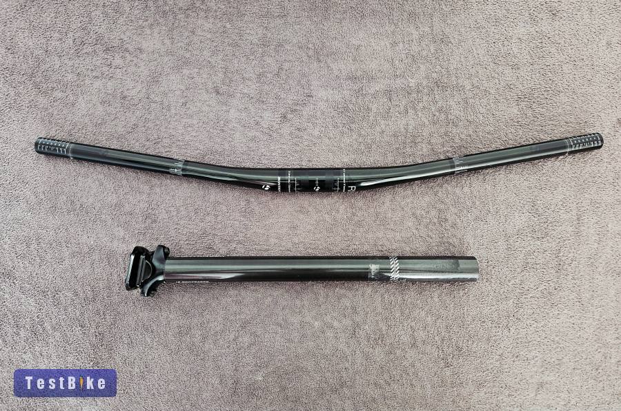 Bontrager RXL karbon kormány, nyeregcső