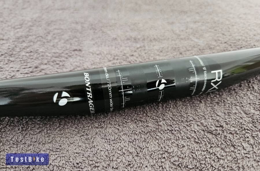 Bontrager RXL karbon kormány, nyeregcső