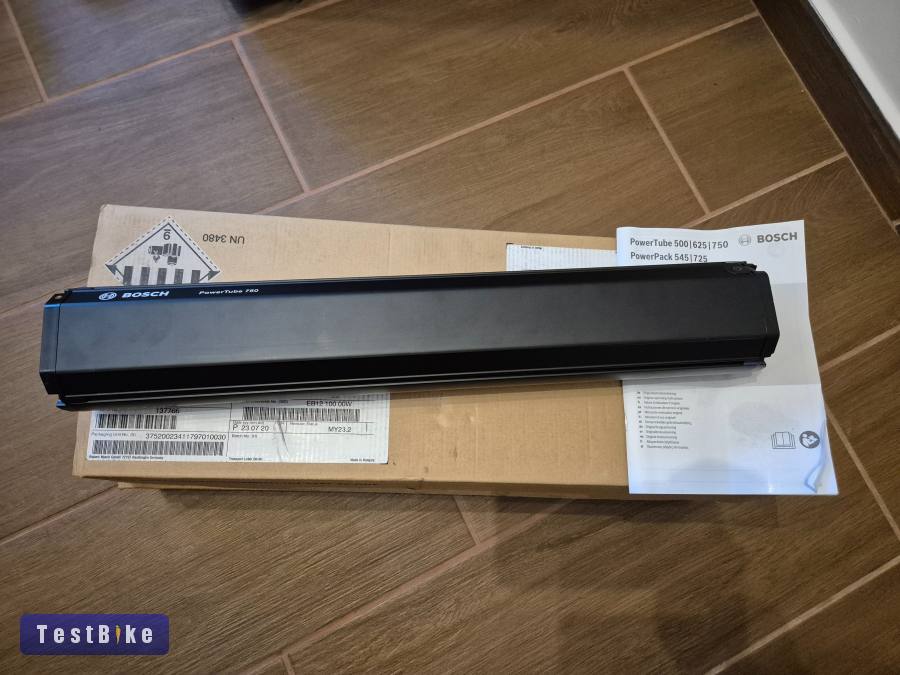Bosch PowerTube 750w Smart System akkumulátor.  