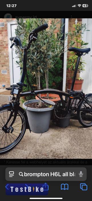 Brompton H6L All black edition Új
