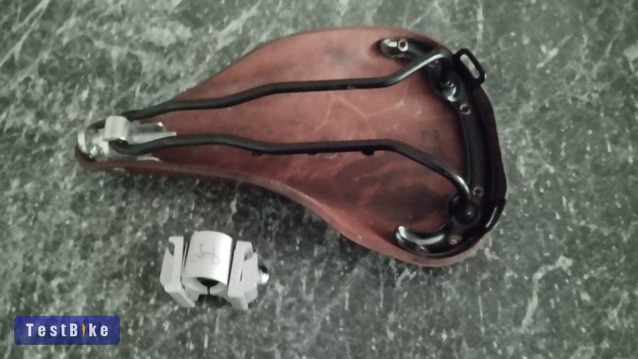 Brompton Pentaclip & Brooks B17 bőr kerékpár nyereg 