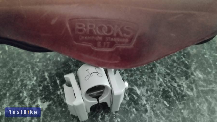Brompton Pentaclip & Brooks B17 bőr kerékpár nyereg 