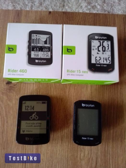 Bryton Rider 15 és 460