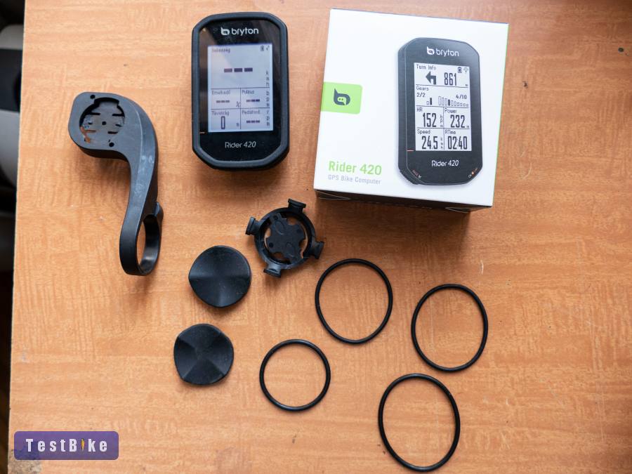 Bryton Rider 420 GPS navigáció