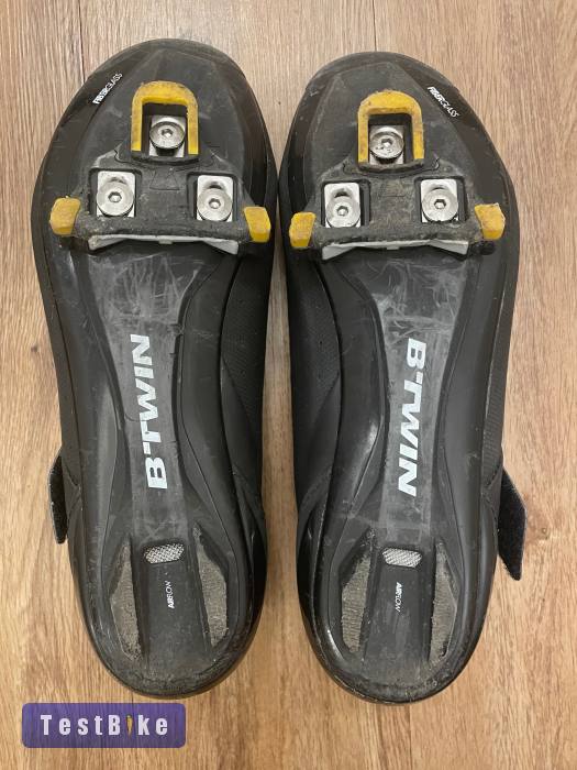 Btwin 500 országúti cipő méret 45, 28,5 cm stoplival