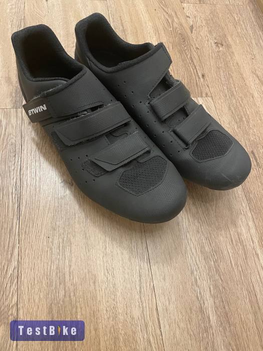 Btwin 500 országúti cipő méret 45, 28,5 cm stoplival