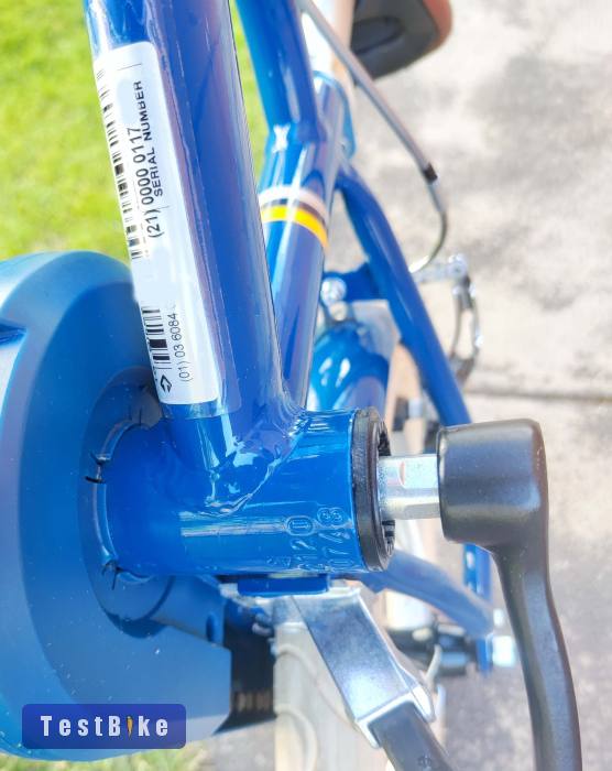 B'Twin Btwin 900 City Blue Alu16 gyerek kerékpár