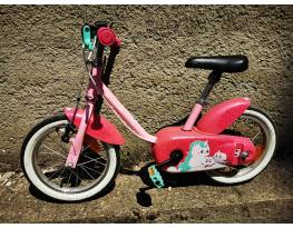 Btwin gyerek kerékpár pótkerékkel, 14"
