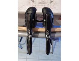 Campagnolo Athena Ergopower karbon fékváltókar szett, 2x11 speed