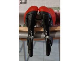 Campagnolo Athena karbon fékváltókar szett. 2x11 sebességes.