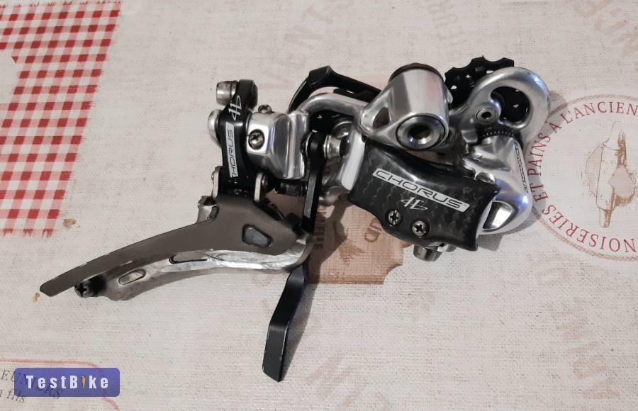 Campagnolo Chorus országúti karbon váltó szett, újszerű! 
