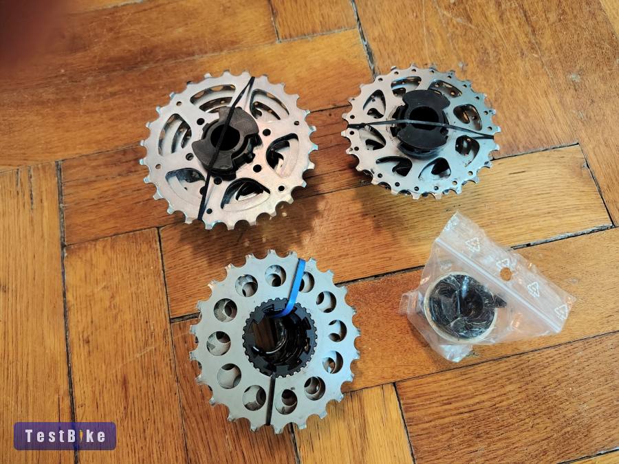 Campagnolo és Marchisio hátsó sorok, fogaskoszorúk, kaz.test