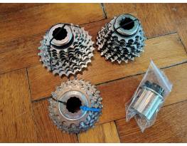 Campagnolo és Marchisio hátsó sorok, fogaskoszorúk, kaz.test