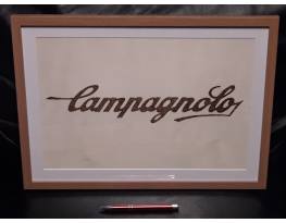 Campagnolo falikép, 45x32 cm