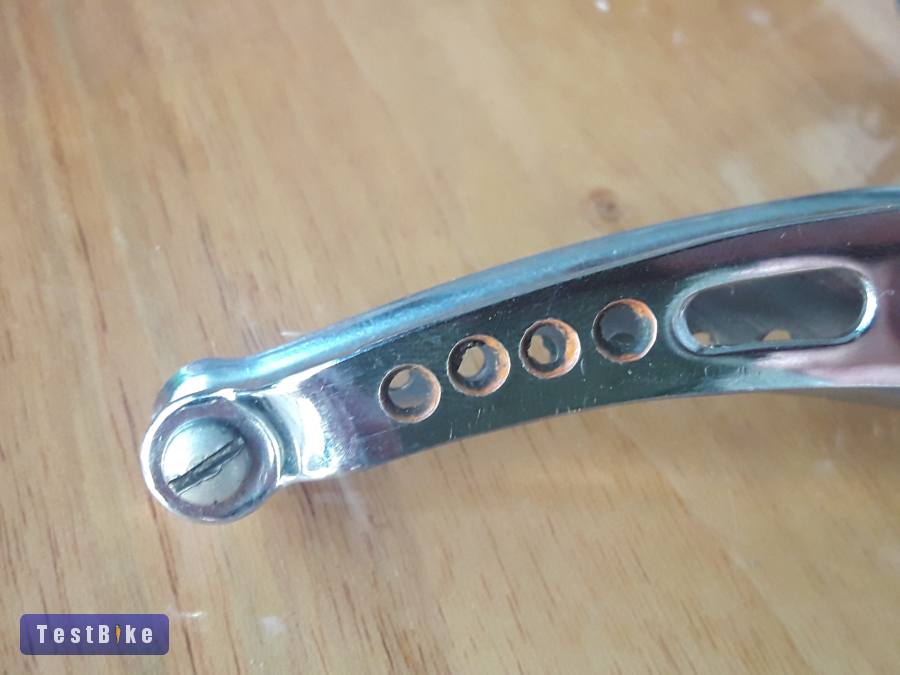 Campagnolo Nuovo Record első váltó, átdobó, drilliumos