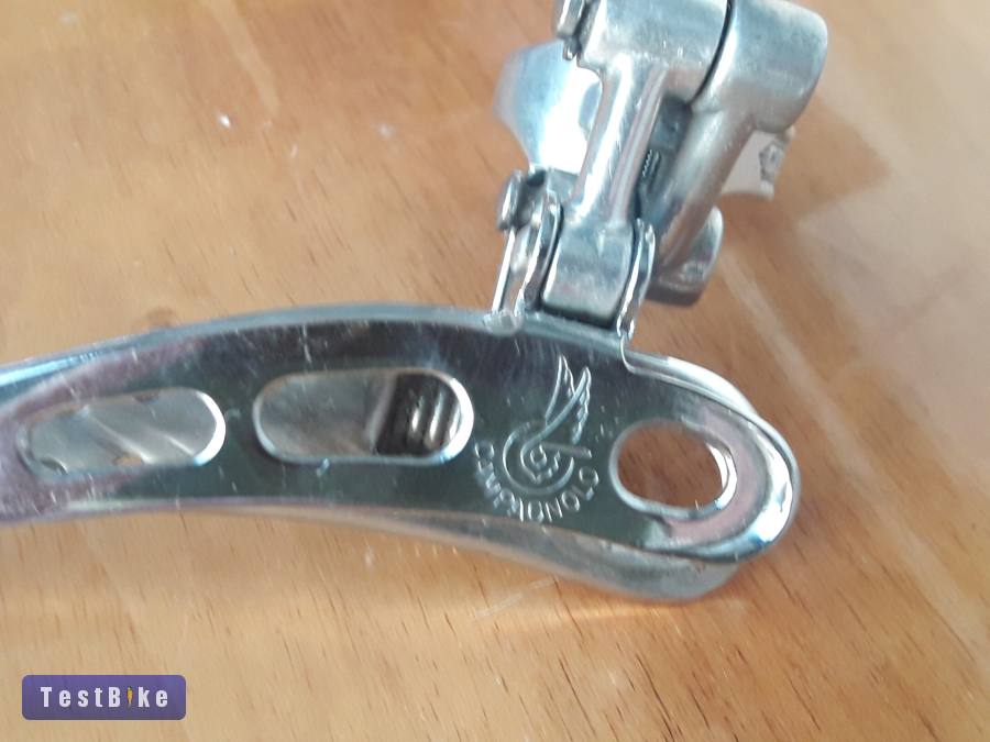 Campagnolo Nuovo Record első váltó, átdobó, drilliumos