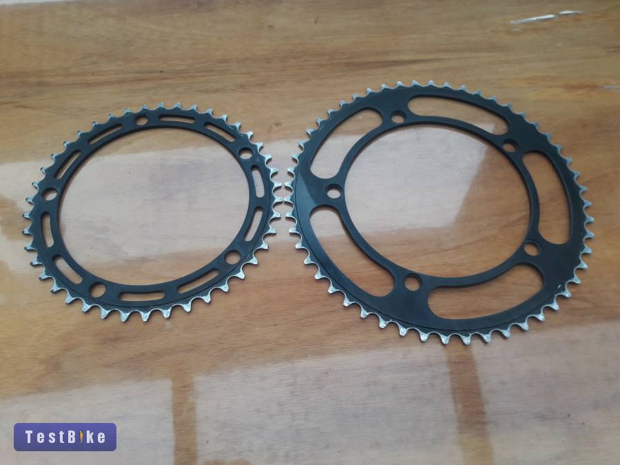 Campagnolo Nuovo Record "noir" fekete anodizált lánctányérok