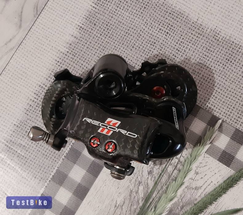 Campagnolo Record karbon hátsó váltó. Újszerű! 11 speed. 